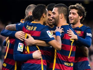 Messi scores hat-trick in Barcelona win