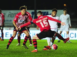 Half-Time Report: Exeter City lead Liverpool at break