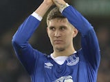 John Stones applauds after Everton's League Cup semi-final first leg with Manchester City on January 6, 2016