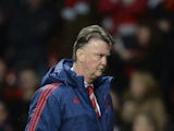 Louis van Gaal during the FA Cup game between Manchester United and Sheffield United on January 9, 2016