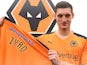 Michal Zyro signs for Wolverhampton Wanderers in December 2015