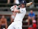 Ben Stokes in action with his big bat on day two of the third Test between South Africa and England on January 15, 2016