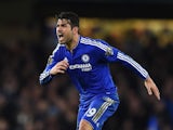Diego Costa shouts during the game between Chelsea and West Brom on January 13, 2016