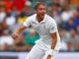 A red Stuart 'StuBro' Broad in action on day three of the third Test between South Africa and England on January 16, 2016