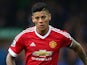 Marcos Rojo of Manchester United in action on October 17, 2015
