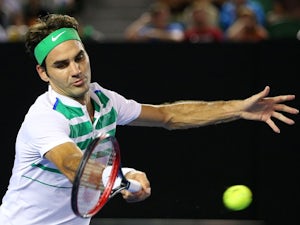 Federer overcomes Melzer in four-set win