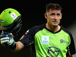 Hussey bows out with Big Bash glory