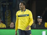 Kenneth Zohore in action for Brondby in May 2014