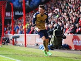 Mesut Ozil racks up the fantasy points during the Premier League game between Bournemouth and Arsenal on February 7, 2016