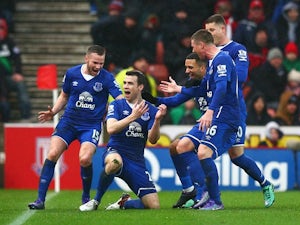 Everton hit Stoke City for three
