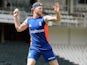 Ben Stokes still in action during an England training session on February 11, 2016