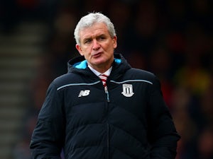 Mark Hughes pleased with Stoke win