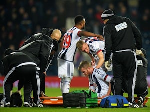 West Brom's Chris Brunt out of Euro 2016