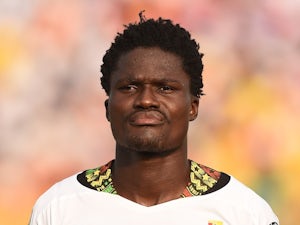 Ghana's defender Daniel Amartey poses ahead of the 2015 African Cup of Nations group C football match between Ghana and Senegal in Mongomo on January 19, 2015