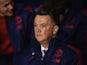 Louis van Gaal during the FA Cup game between Shrewsbury Town and Manchester United on February 22, 2016