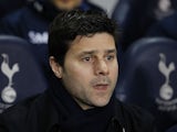 Mauricio Pochettino has forgotten to put his teeth in during the Europa League game between Tottenham Hotspur and Fiorentina on February 25, 2016