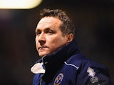 Micky Mellon looks on prior to the FA Cup fifth-round match between Shrewsbury Town and Manchester United on February 22, 2016