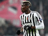 Paul Pogba in action during the Champions League game between Juventus and Bayern Munich on February 22, 2016