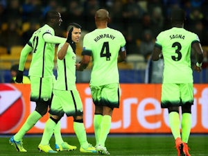 Man City put one foot in CL quarters