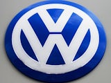 Volkswagen logo pictured on September 29, 2015