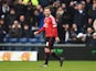 Juan Mata wanders back to the dressing room during the Premier League game between West Bromwich Albion and Manchester United on March 6, 2016