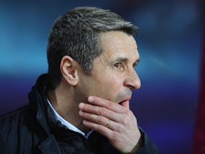 Remi Garde wonders WHY during the Premier League game between Aston Villa and Everton on March 1, 2016