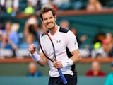 Andy Murray in action at Indian Wells on March 12, 2016