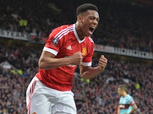 Martial spares Man United blushes