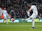 Gylfi Sigurdsson scores the equaliser during the Premier League game between Bournemouth and Swansea City on March 12, 2016
