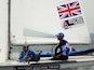 Luke Patience and Elliot Willis of Great Britain compete in the 470 Men class of the ISAF Sailing World Cup on June 12, 2015