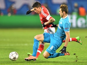 Live Commentary: Zenit 1-2 Benfica - as it happened