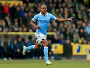 Kompany 'out for six to eight weeks'