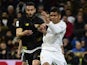 Casemiro and Iborra in actione during the La Liga game between Real Madrid and Seville on March 20, 2016