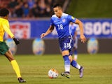 Bobby Wood of the United States controls the ball on November 13, 2014
