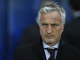 Former French footballer David Ginola ahead of the Champions League quarter-final first leg between Paris Saint-Germain and Chelsea on April 2, 2014