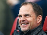 Ajax head coach Frank de Boer looks on prior to the Eredivisie match against PSV Eindhoven on March 20, 2016