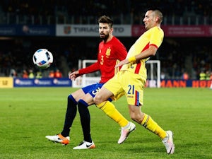 Spain held in Romania