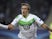 A fully-clothed Max Kruse in action for Wolfsburg in February 2016