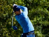 Rory McIlroy hits his tee shot on the 15th hole during the second round of the World Golf Championships-Dell Match Play at the Austin Country Club on March 24, 2016