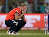 Ben Stokes is in need of a hug from a thirsty Midlander after the World Twenty20 final between England and the West Indies at Eden Gardens on April 3, 2016