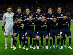 The Atletico Madrid XI to face Barcelona on April 5, 2016