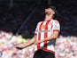 Fabio Borini rues a missed chance during the Premier League game between Sunderland and Leicester City on April 10, 2016