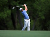 Justin Rose in action during the first round of The Masters on April 7, 2016