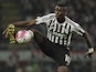 Paul Pogba in action during the Serie A game between Milan and Juventus on April 9, 2016