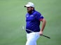 Big unit Shane Lowry in action during the first round of The Masters on April 7, 2016