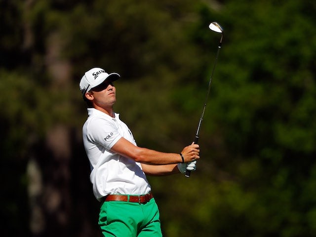 Smylie Kaufman in action during round three of The Masters on April 9, 2016