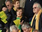 Delia Smith watches on during the Premier League game between Norwich City and Sunderland on April 16, 2016