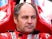 Former driver Gerhard Berger sits in a car on track after qualifying for the Formula One Grand Prix of Austria at Red Bull Ring on June 20, 2015