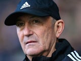 Tony Pulis prior to the Premier League match between West Bromwich Albion and Watford on April 16, 2016