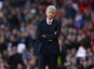 Arsene Wenger serves the sass during the Premier League game between Arsenal and Norwich City on April 30, 2016
